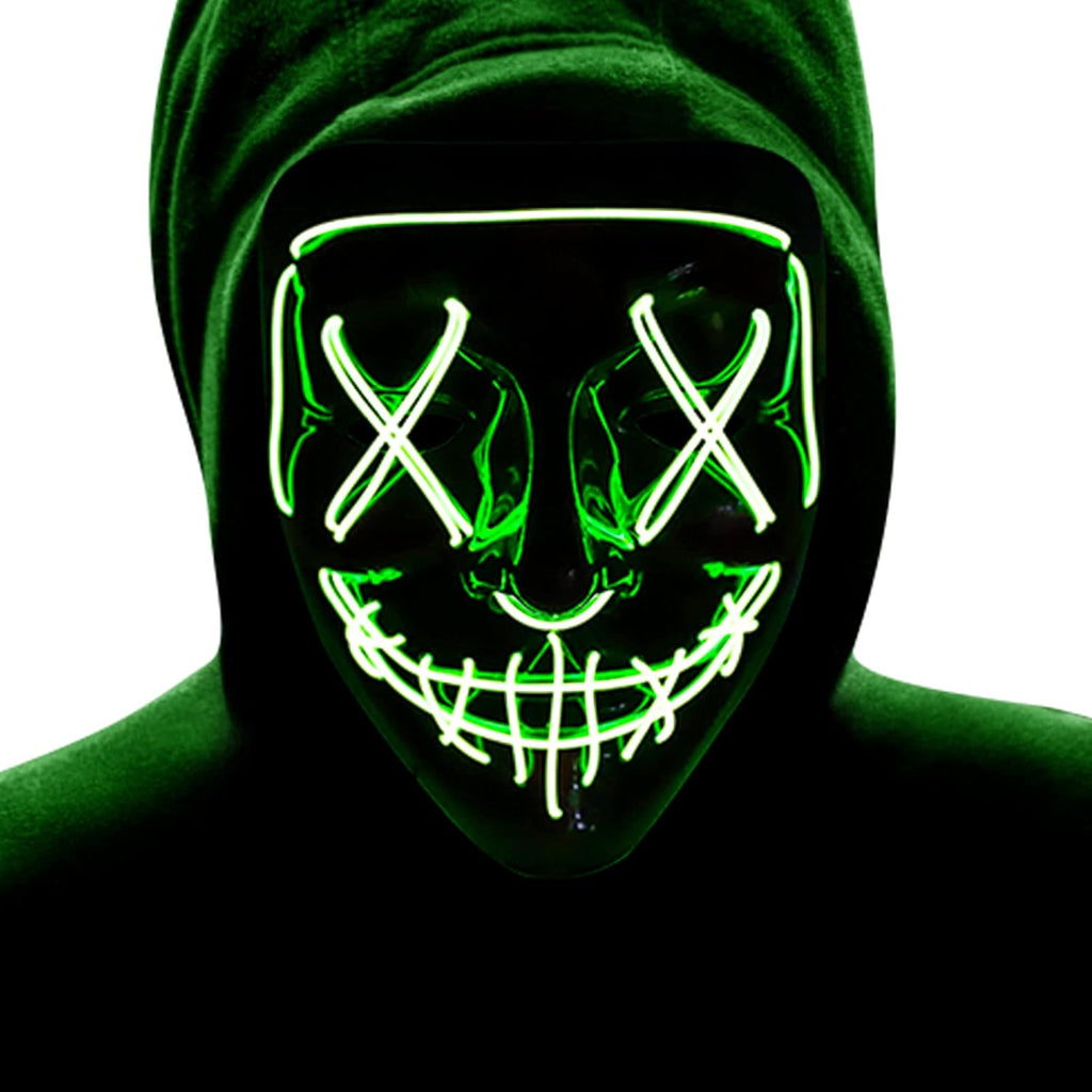 Halloween Mask Light Up LED Mask Y528905