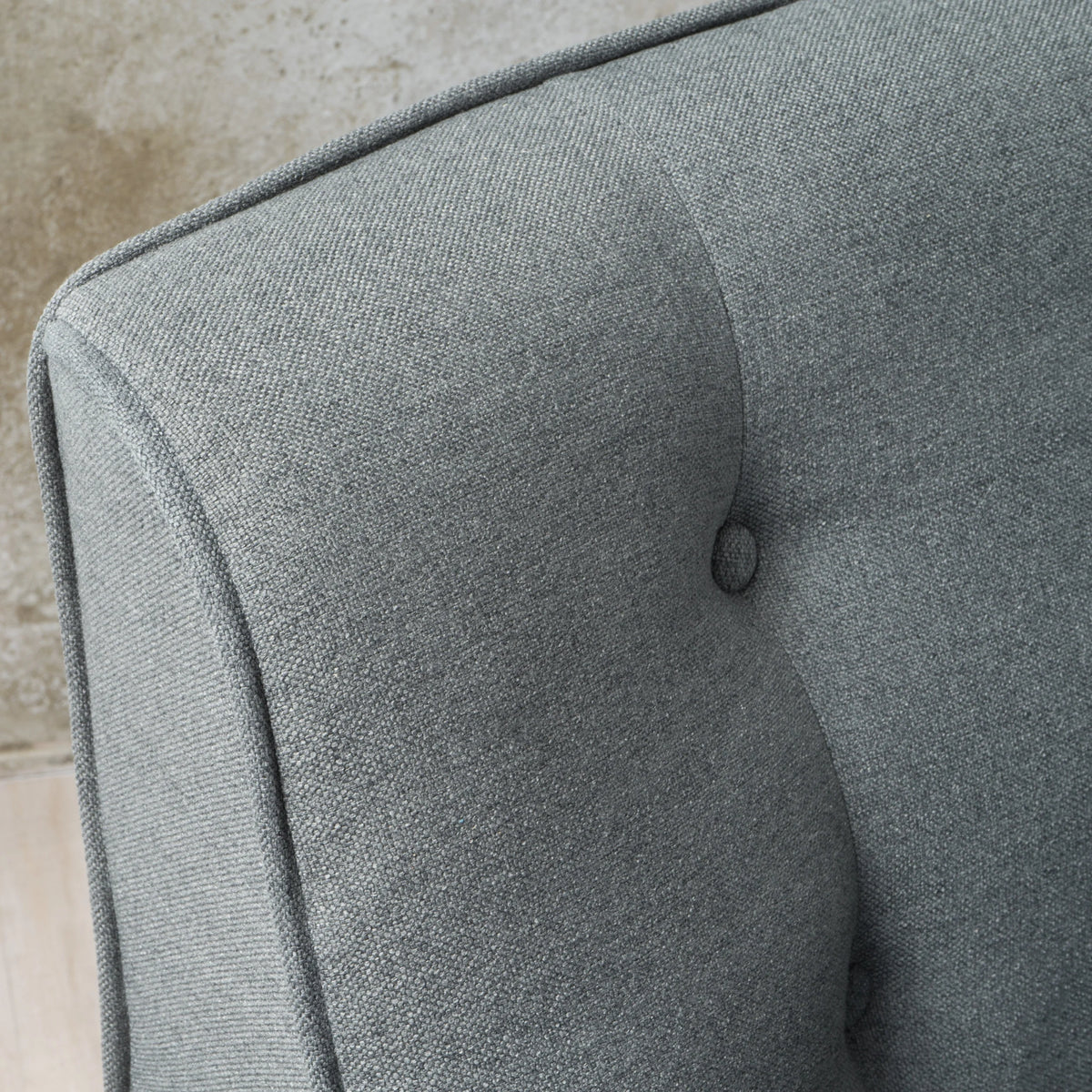 Charcoal Fabric Arm Chair S674