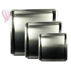 Square Cake Pan Set 6 inch 9 inch 12 inch E54854