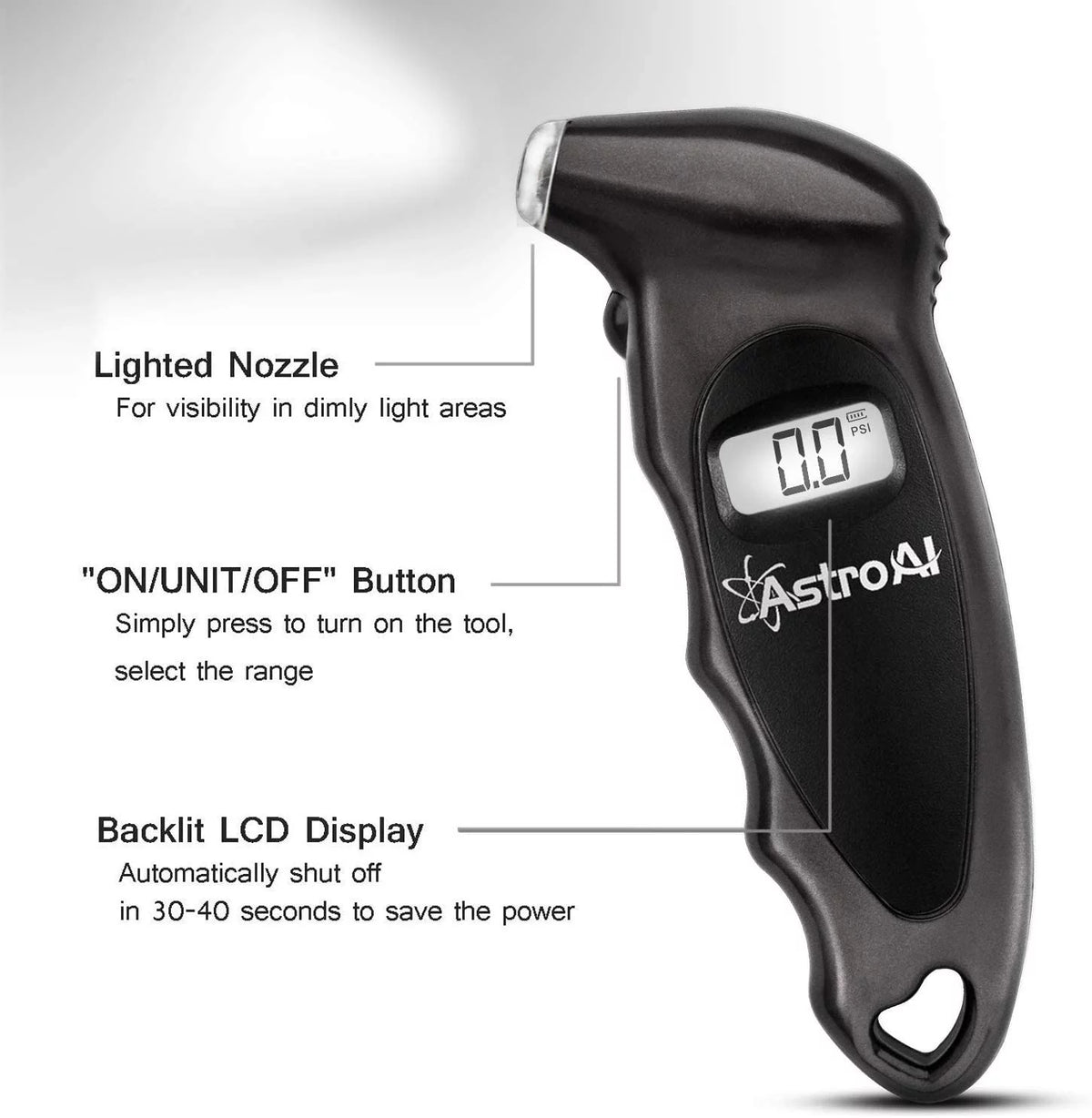 150 PSI Digital Tire Pressure Gauge G4525