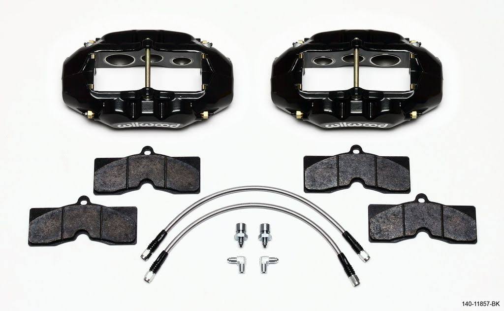 Black Front Caliper Kit W963