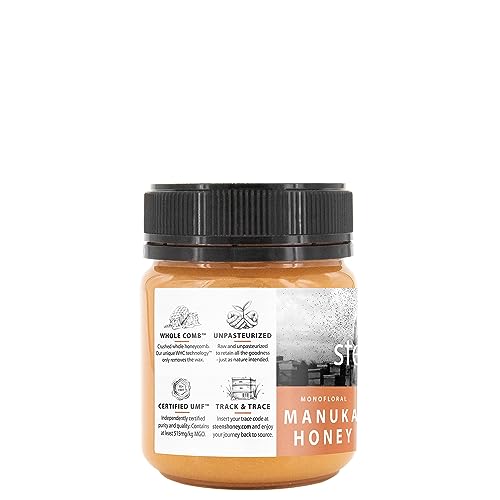 MGO 515+ 100% Certified UMF 15+ Manuka Honey 7.9 oz Jar H17149