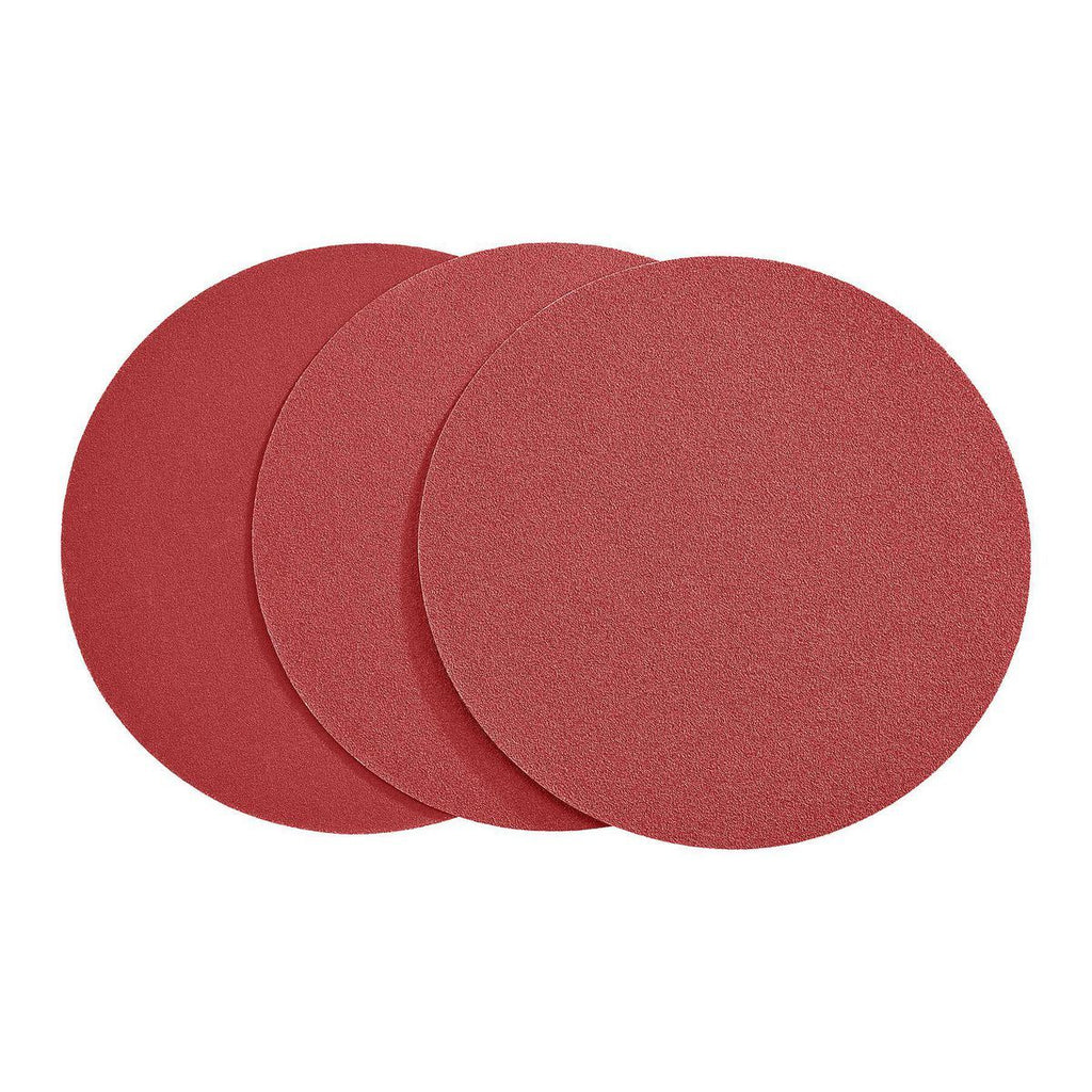 12 in. 60, 80, 120 Grit PSA Sanding Discs 3 Piece W578905