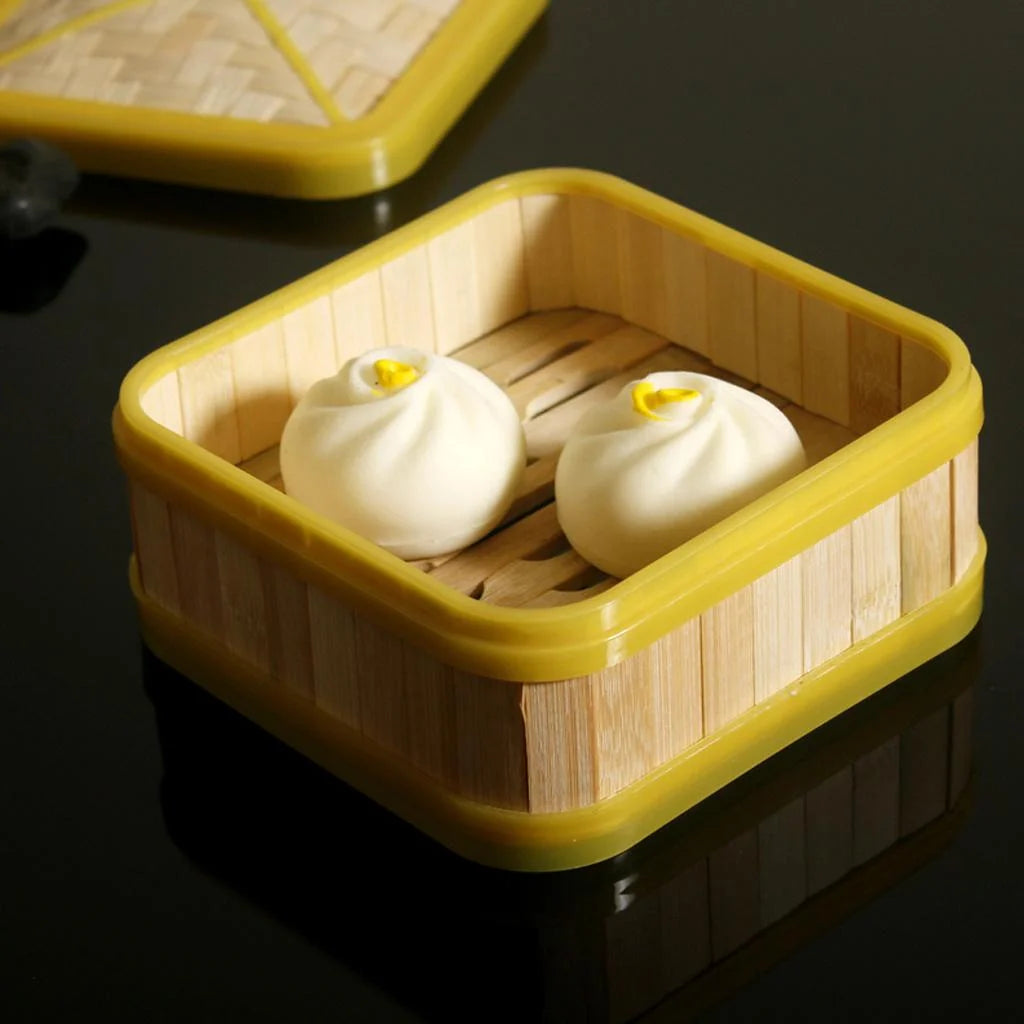 5 inch Bamboo Basket Steamer D171