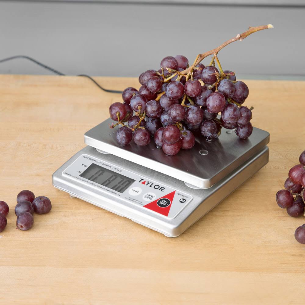 Water Resistant Digital Portion Control Scale 10-Pound A605