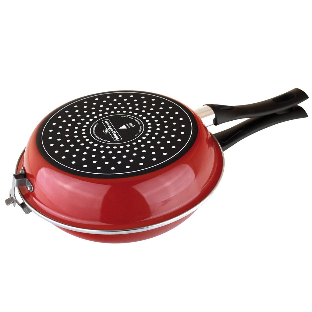 2-Piece Nonstick Frittata Pan, Red O90530