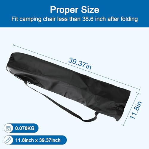 Red Folding Camp Chair Replacement Bag with Shoulder Strap N986