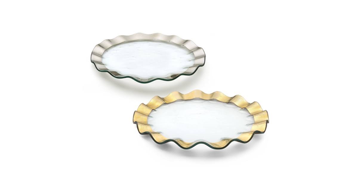 13 Gold Buffet Plate R3567