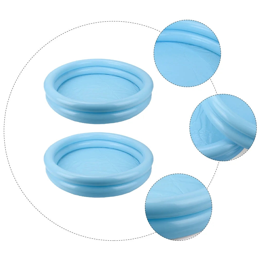 Inflatable Sand Trays, 2Pcs Portable Moldable Play Sand Trays A40293