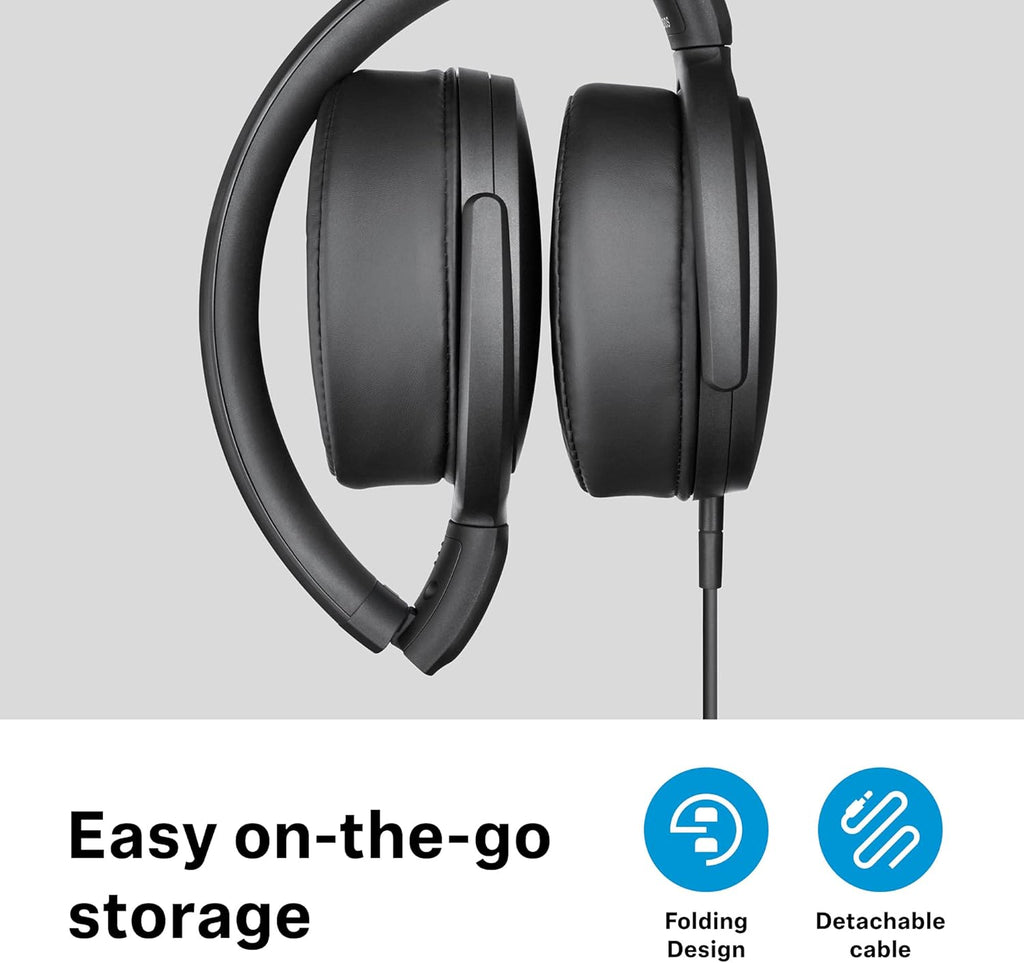 Closed Back Around Ear Headphone with Detachable Cable V61340