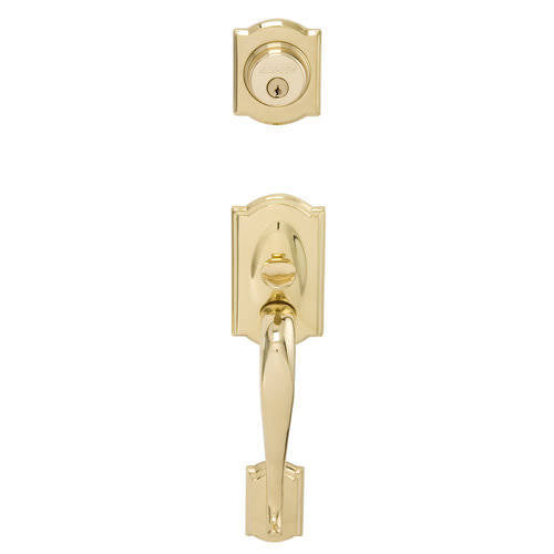 Antique Pewter Double Cylinder Handleset with Knob C9967