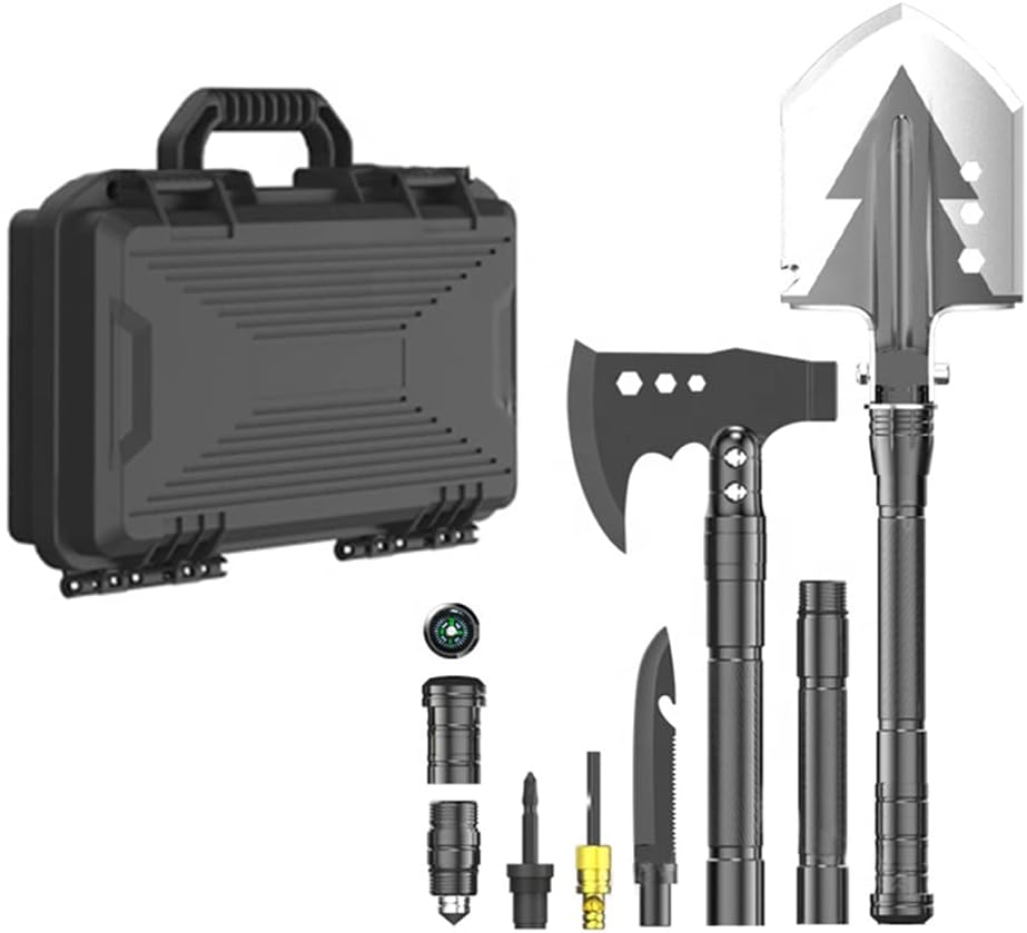 8-Piece Camping Shovel and Multitool Set K9910