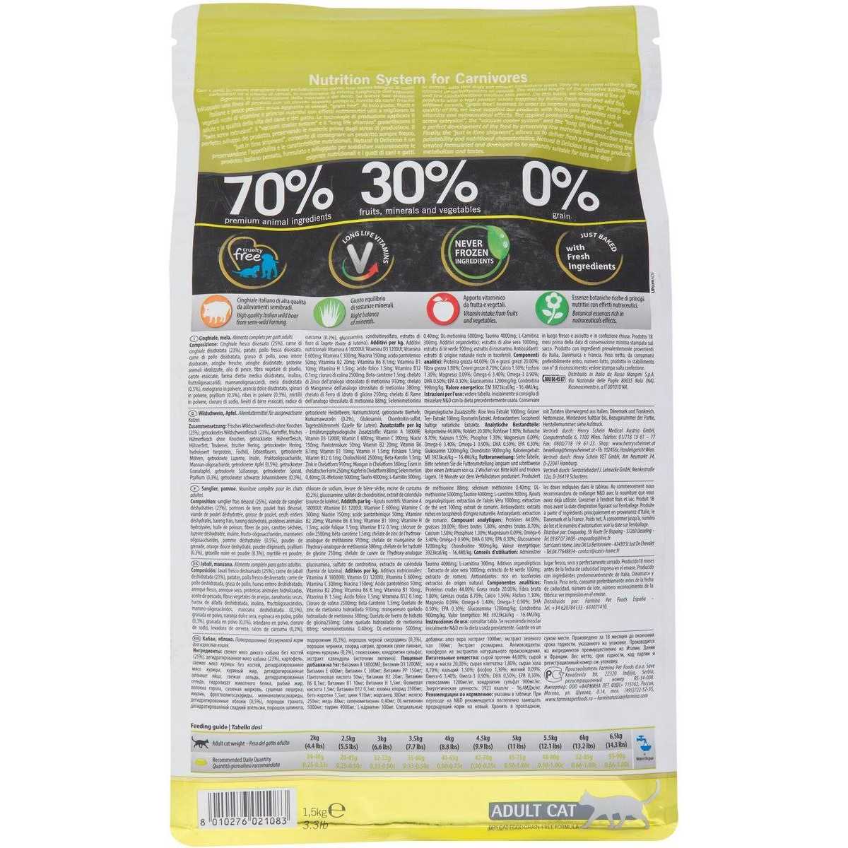 Grain Free Dry Cat Food P8156