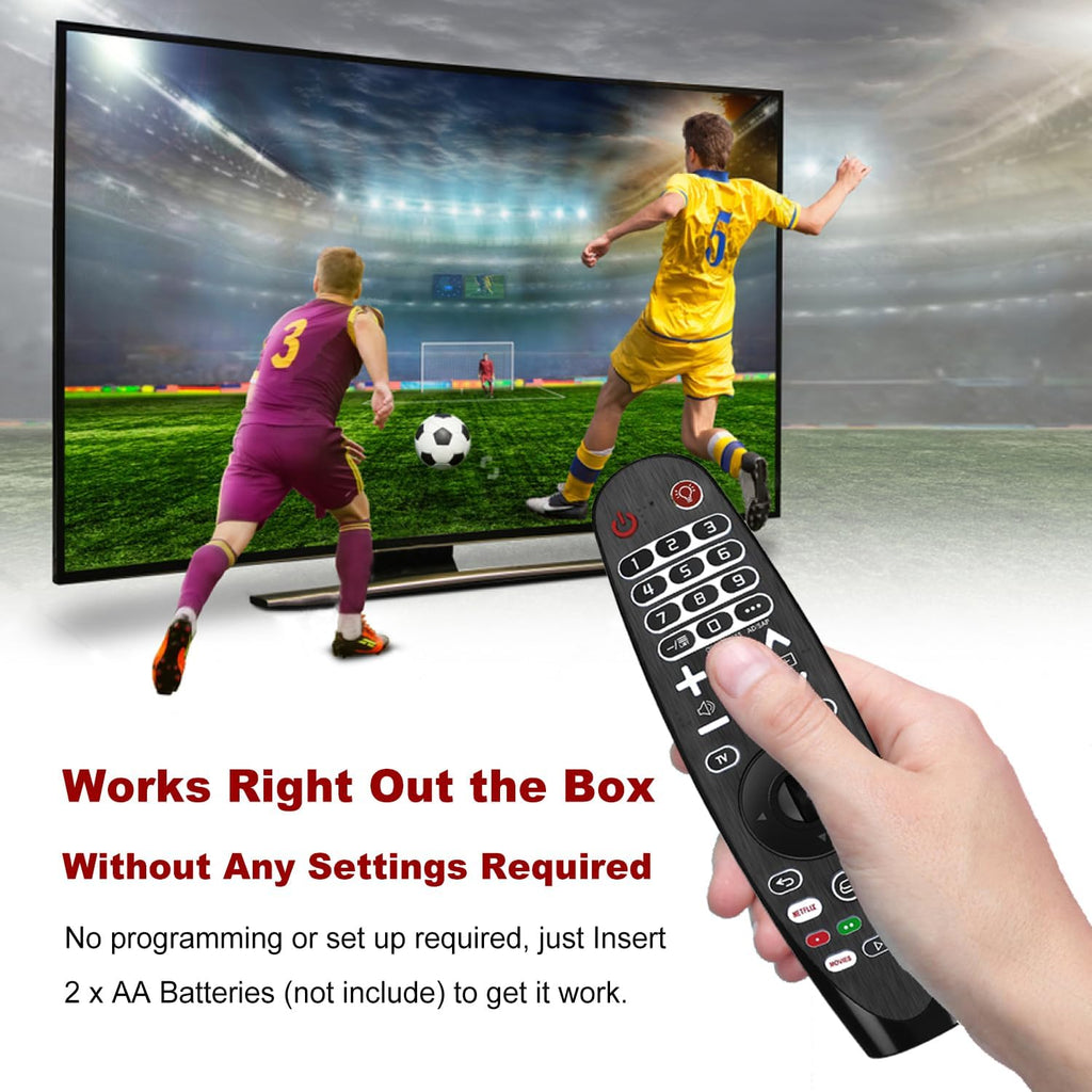 Universal Backlit Remote Control for LG Smart TVs H536