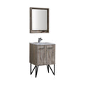 24 in. Modern Bathroom Vanity with White Countertop I454