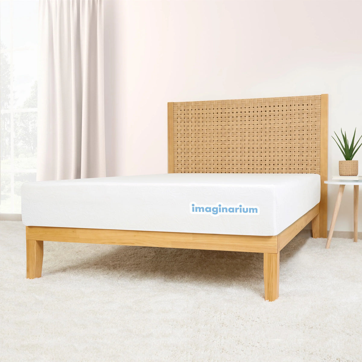Twin Hybrid Memory Foam and Coils Mattress K9541