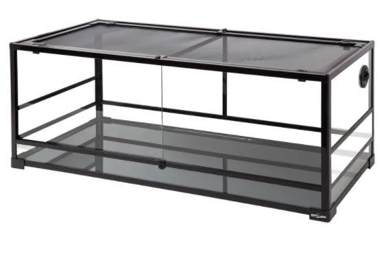 Black Glass Terrarium A309