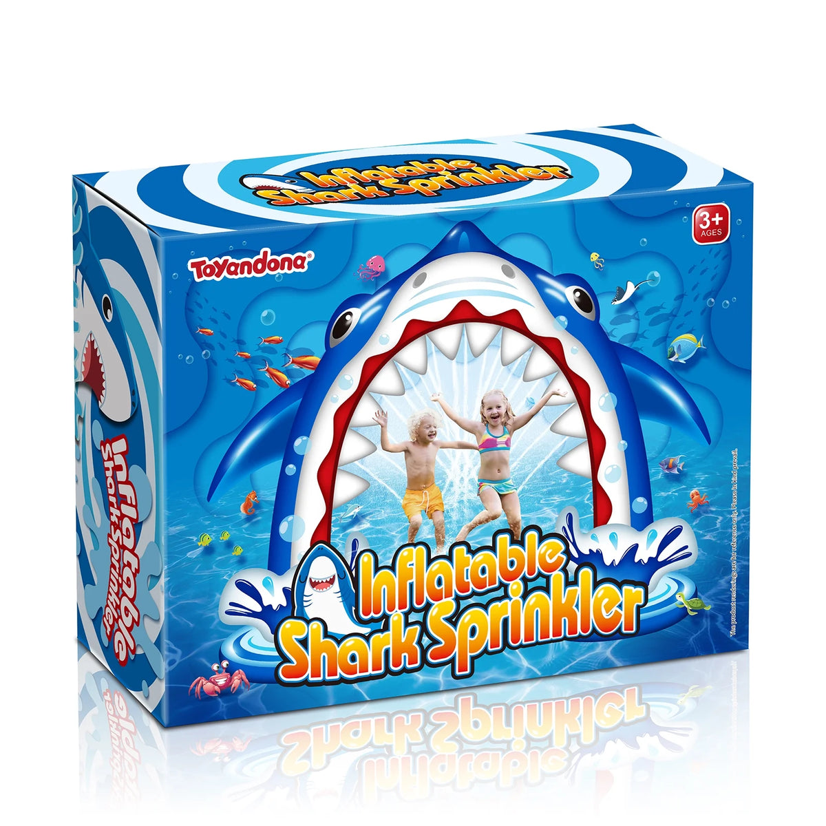 Inflatable Shark Sprinkler for Kids J811188