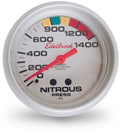 2 5/8in Nitrous Pressure Gauge 0-1400 PSI C73709