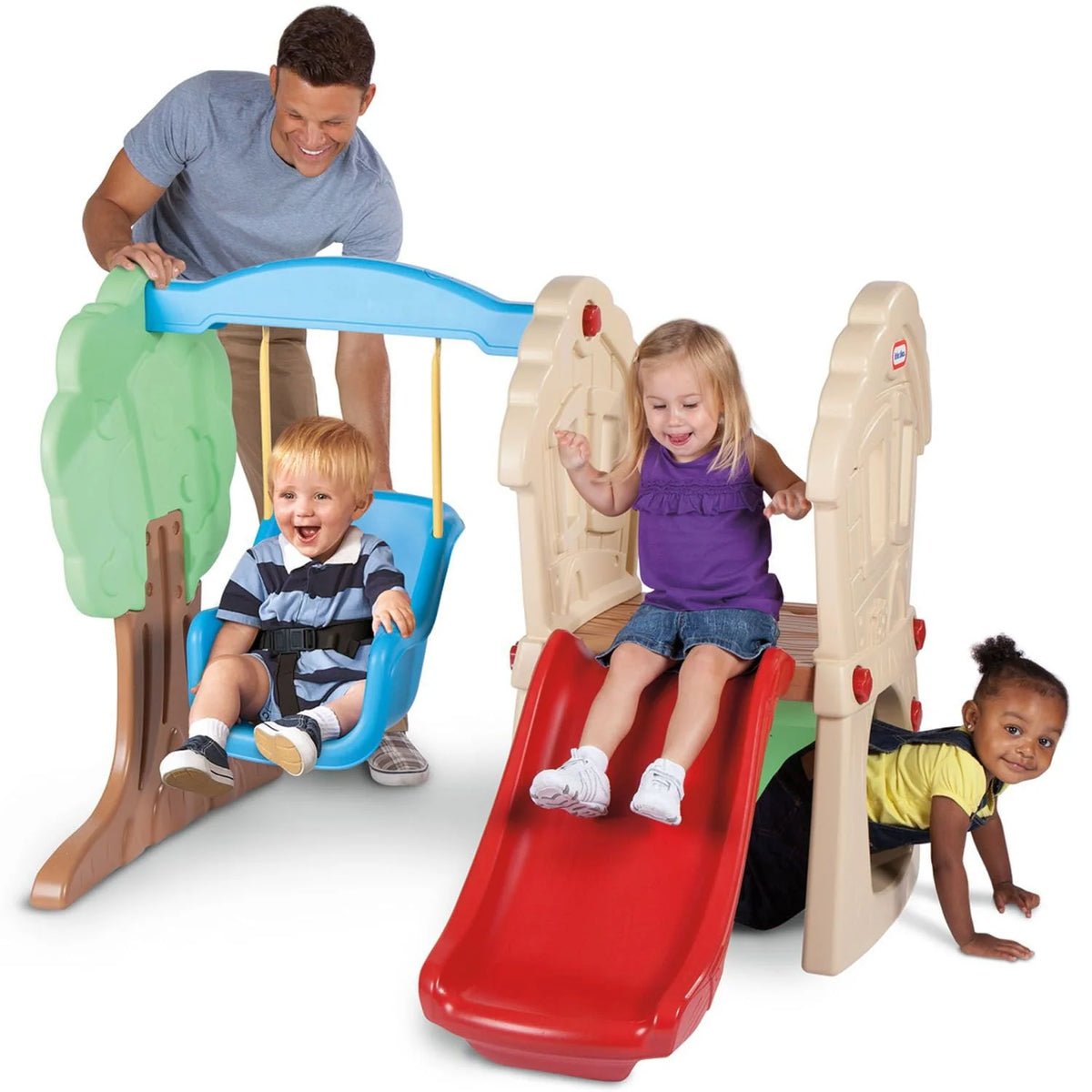 Kids Climber and Swing Play Set U173779