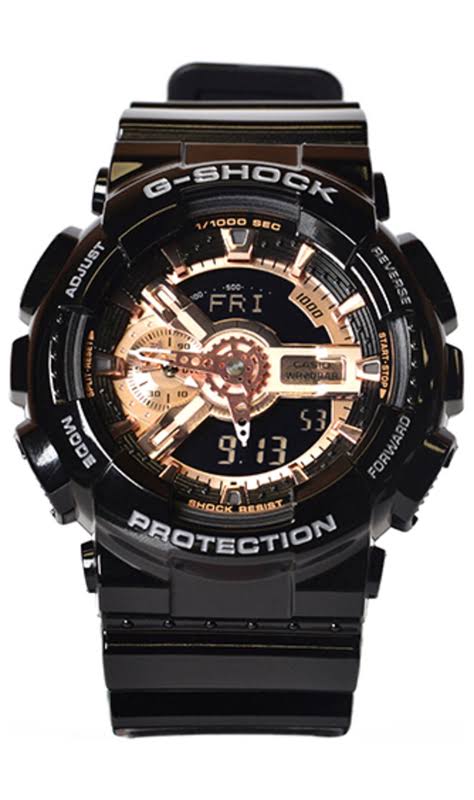 Black Analog-Digital Watch J28515