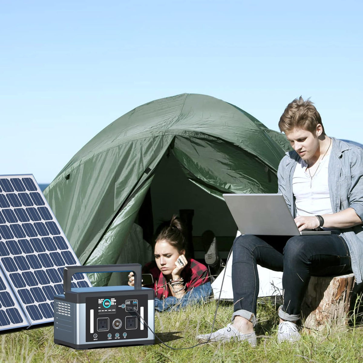 700W Portable Power Station 577Wh M743