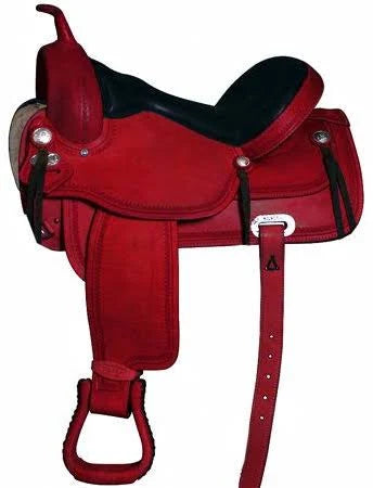 Brown Leather Western Horse Saddle G8141