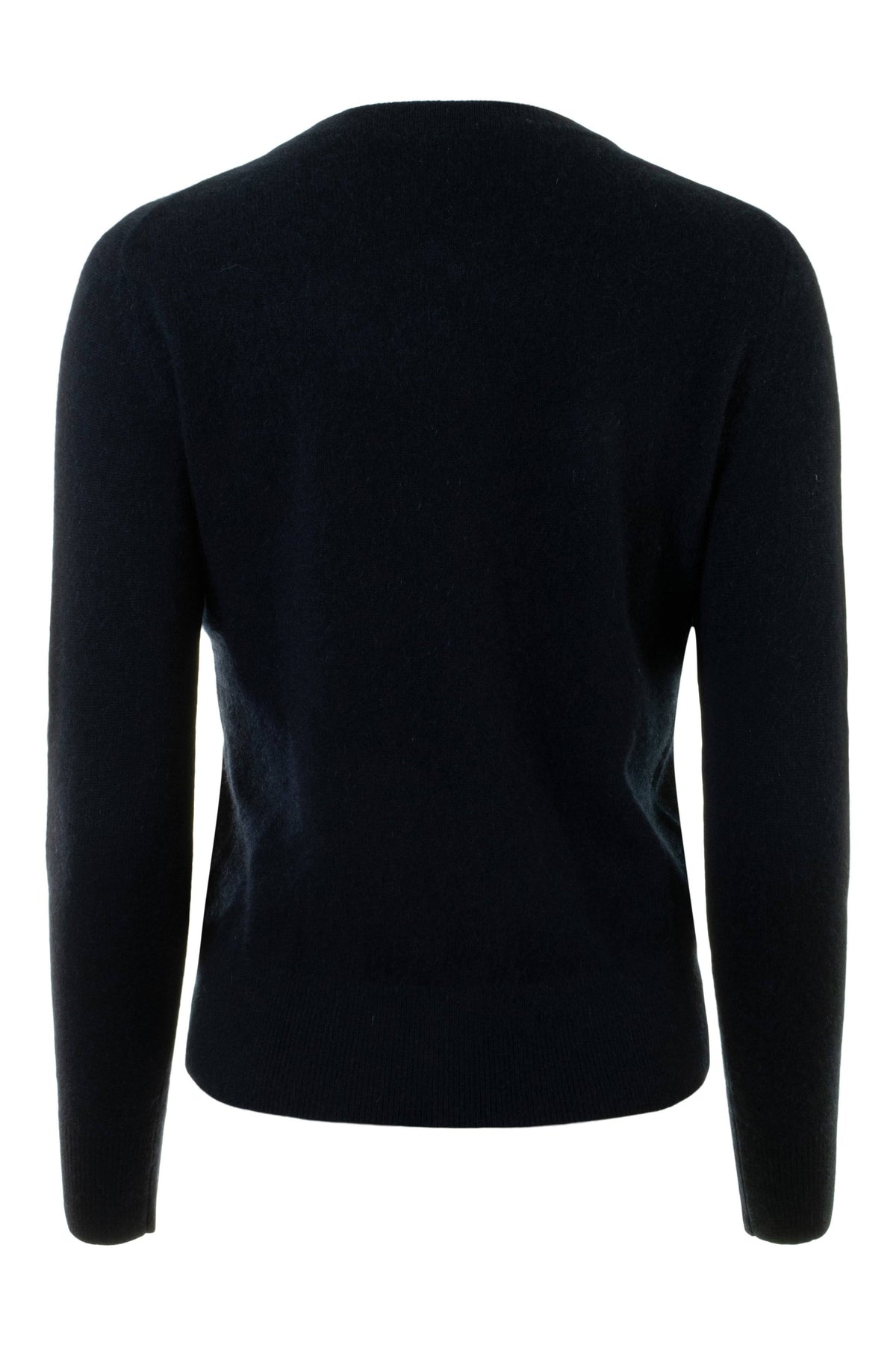 Misty Grey Heather Cashmere Crewneck N79277