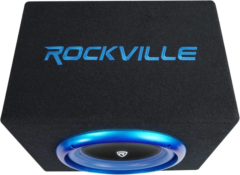 10 Inch 500W Powered Car Subwoofer with Enclosure Box F684585