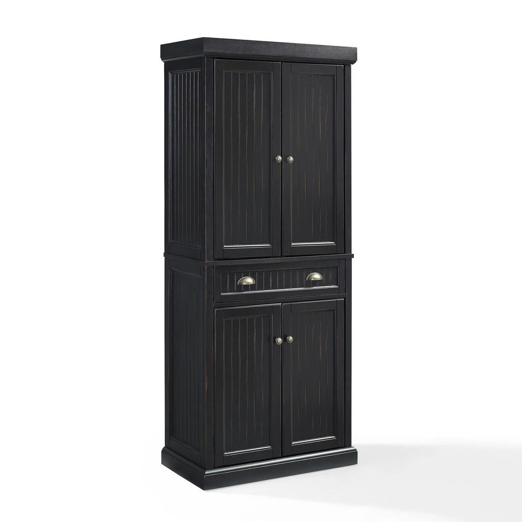 Distressed White Pantry T933449
