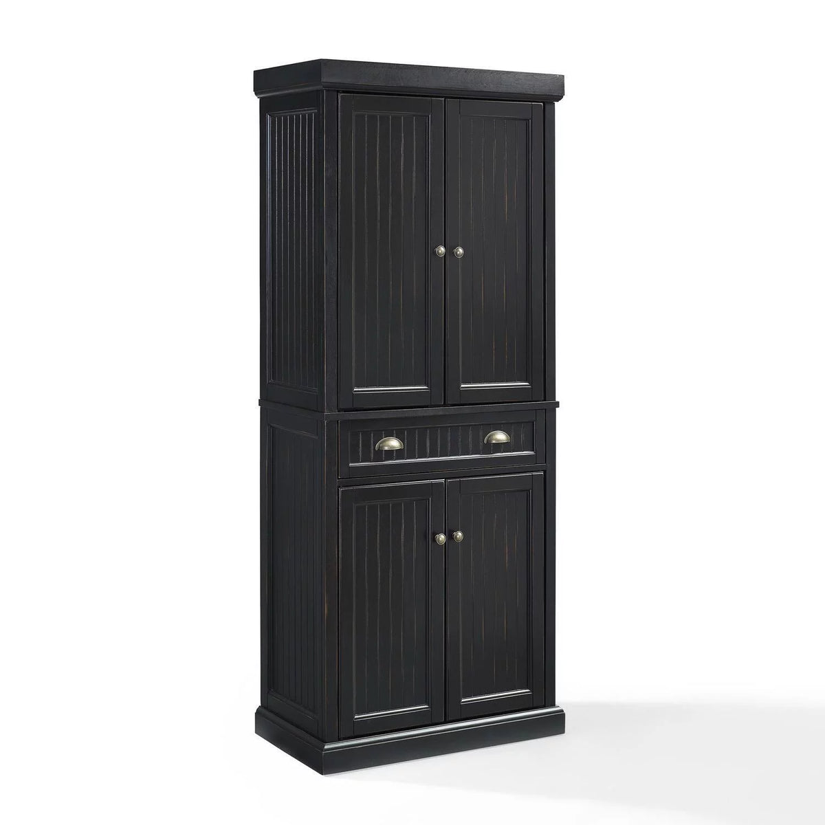 Distressed White Pantry T933449