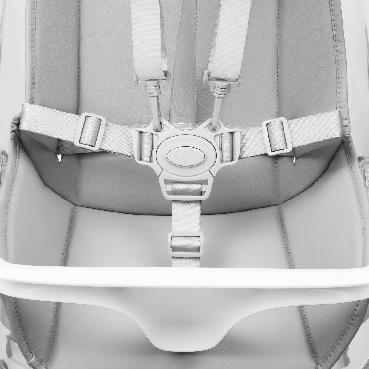 Clear Baby High Chair with 360° Swivel X1534
