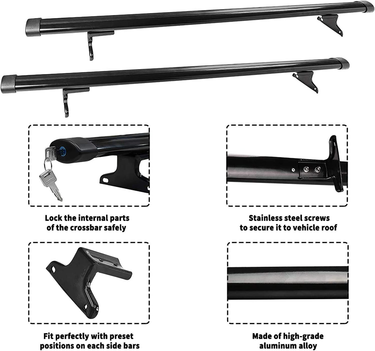 Roof Racks for Jeep Compass 2011-2017 T4050