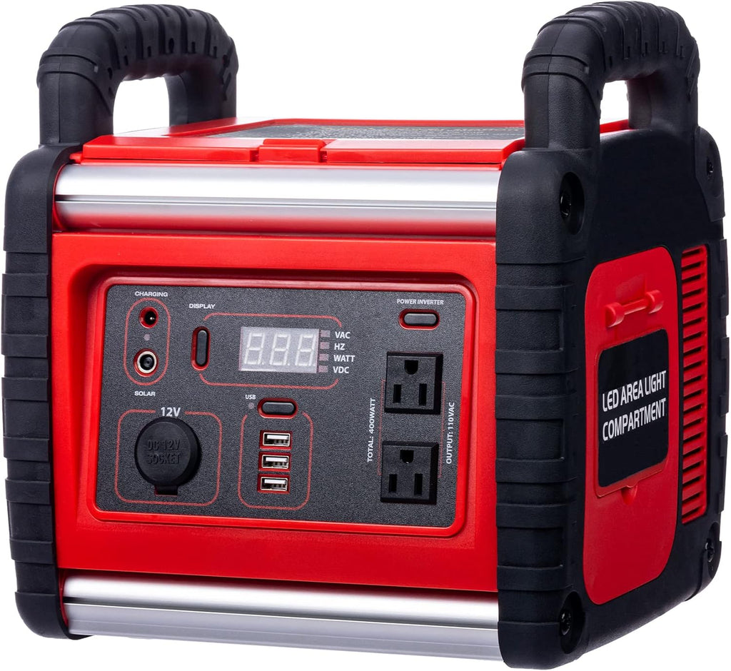 200W Portable Power Station Solar Generator with LED Light L775