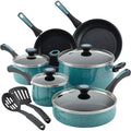 Blue Aluminum Nonstick Cookware Set B87059