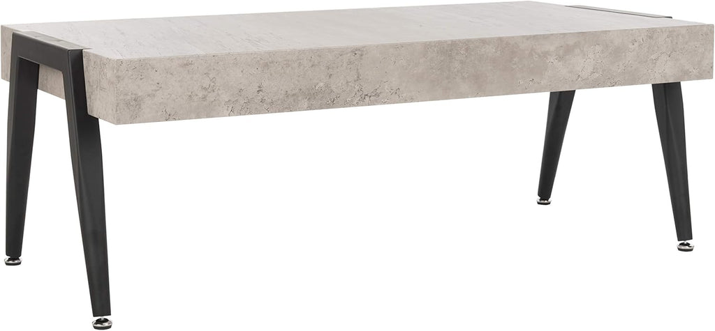 Light Grey and Black Coffee Table X52138