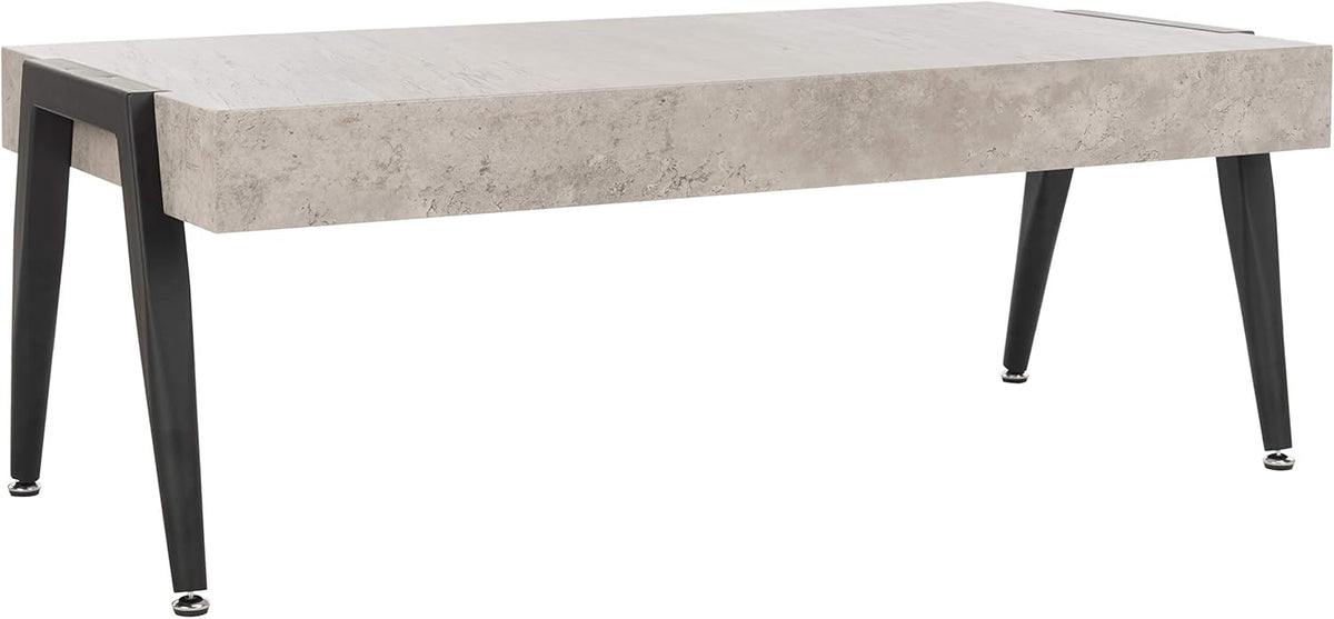 Light Grey and Black Coffee Table X52138