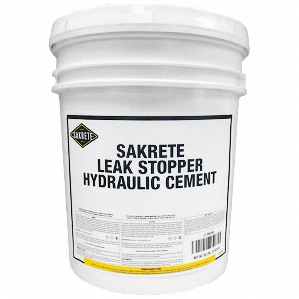 Gray Hydraulic Cement 50 lb Pail Z18896