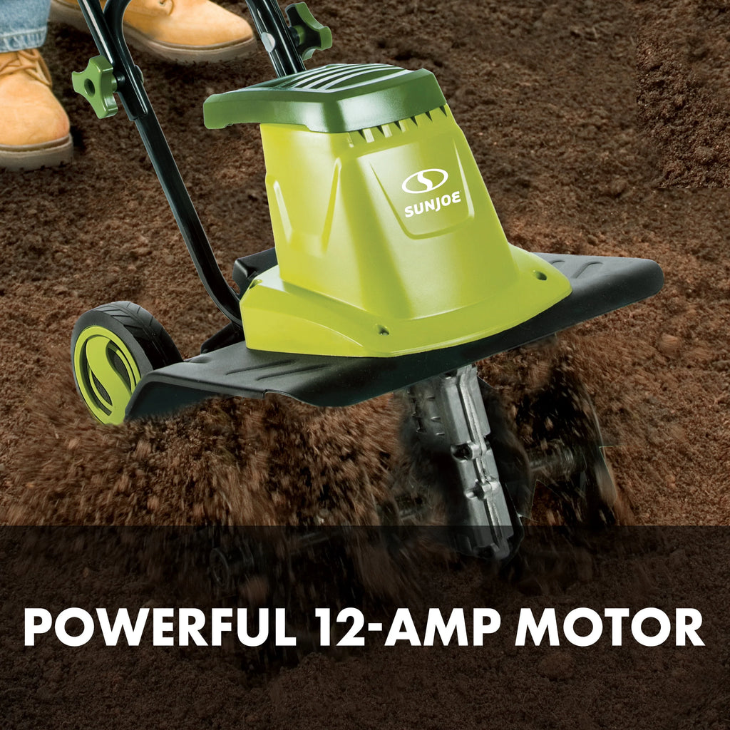 Electric 16-inch Garden Tiller Cultivator Z814425