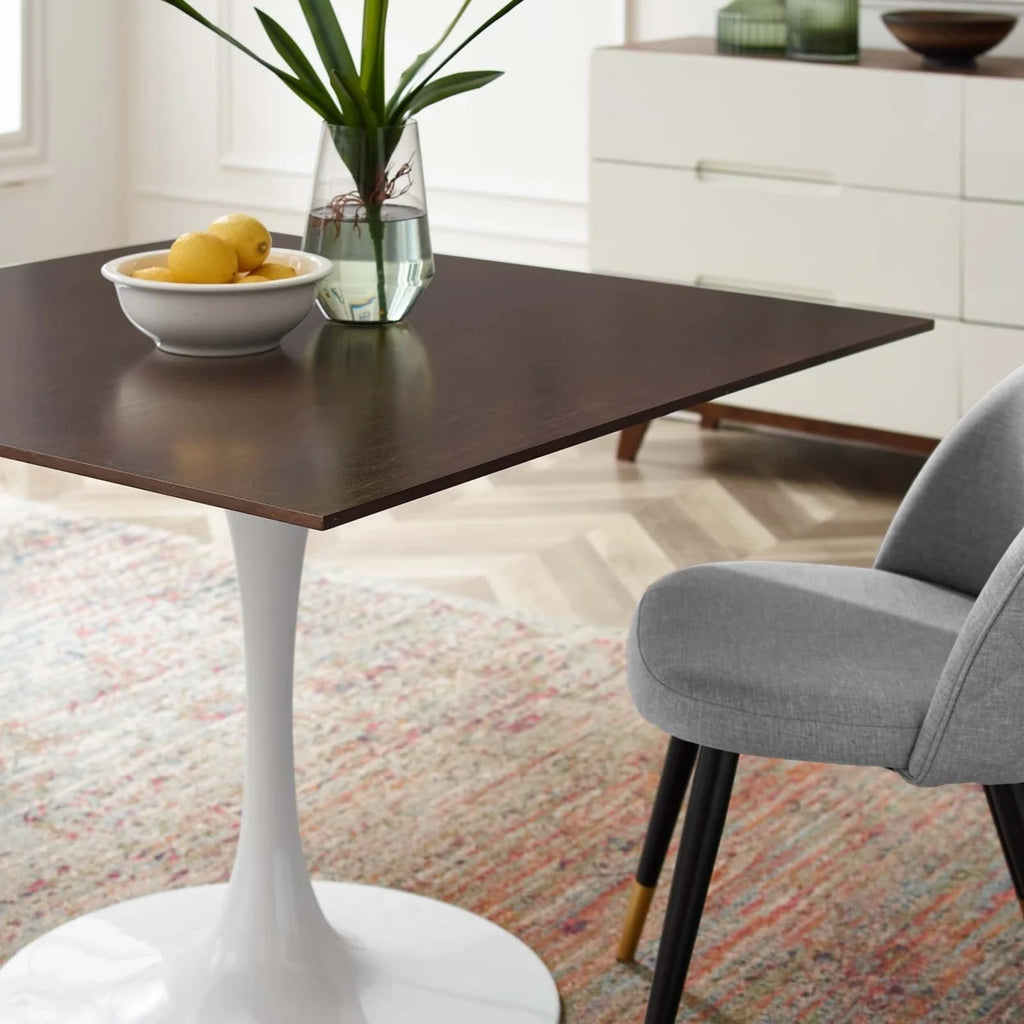 Modern Wood Square Dining Table E6697