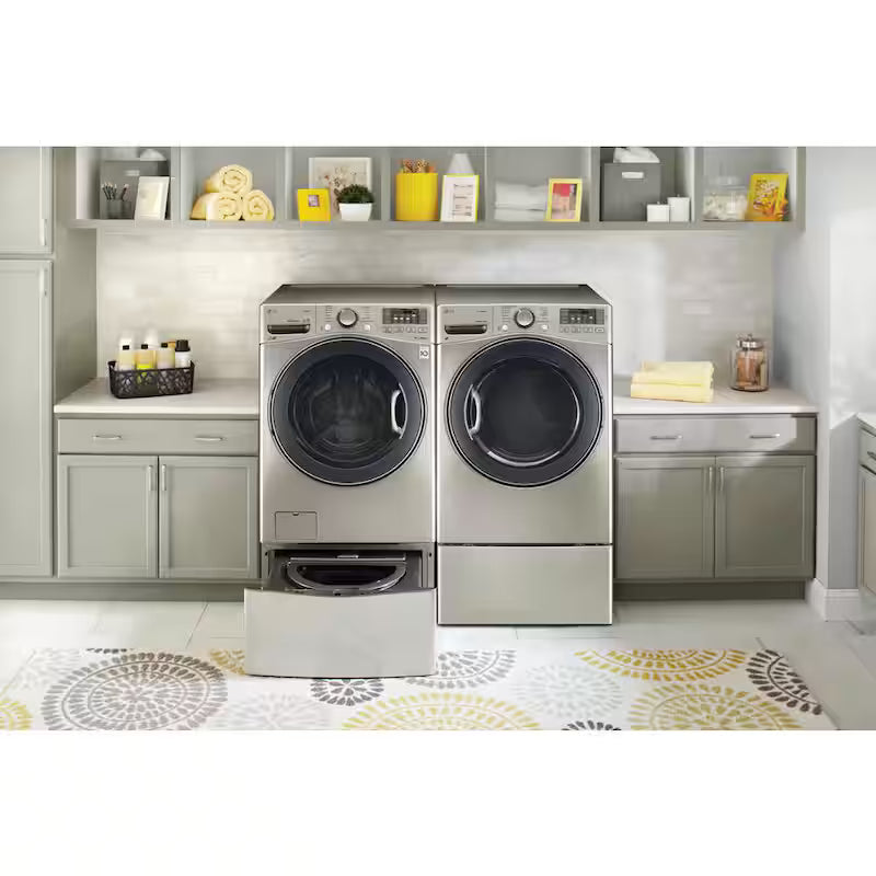 27 in. Laundry Pedestal with Storage Drawer N644077
