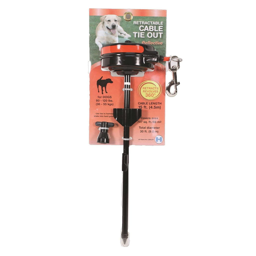 Retractable Tie-Out Stake Q72383