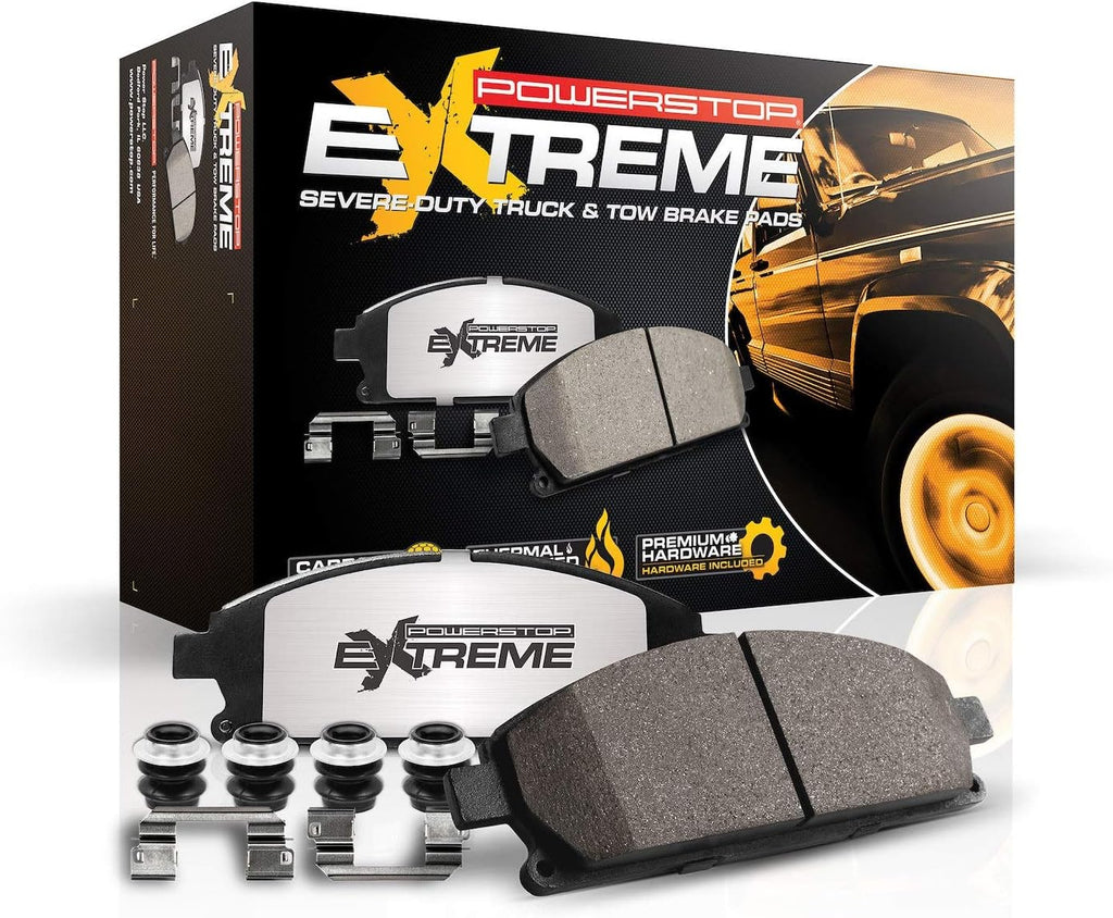 Front Z36 Truck and Tow Brake Pads Pack of 2 D965