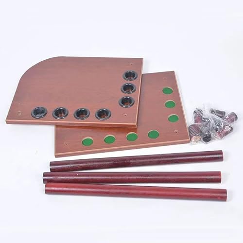 7 Hole Billiard Cue Rack J8136