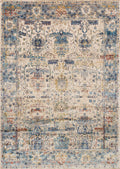 Sand Lt. Blue 9'6 x 9'6 Rug K1591