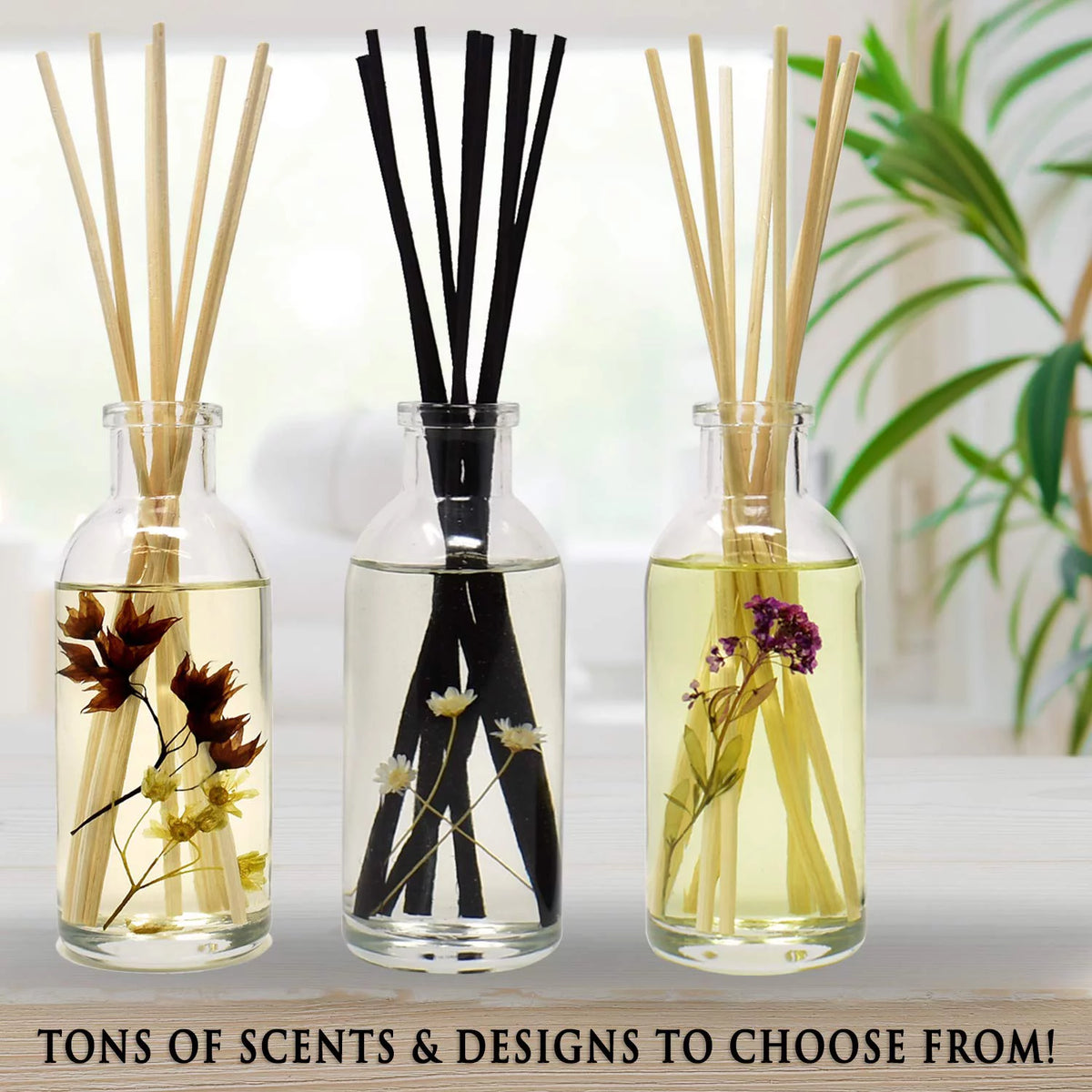 Citrus Scented Reed Diffuser Oil Refill + Replacement Reed Sticks 4 oz T971401