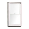 25.625 in. x 40.875 in. Double Hung White Interior Wood Windows O4894
