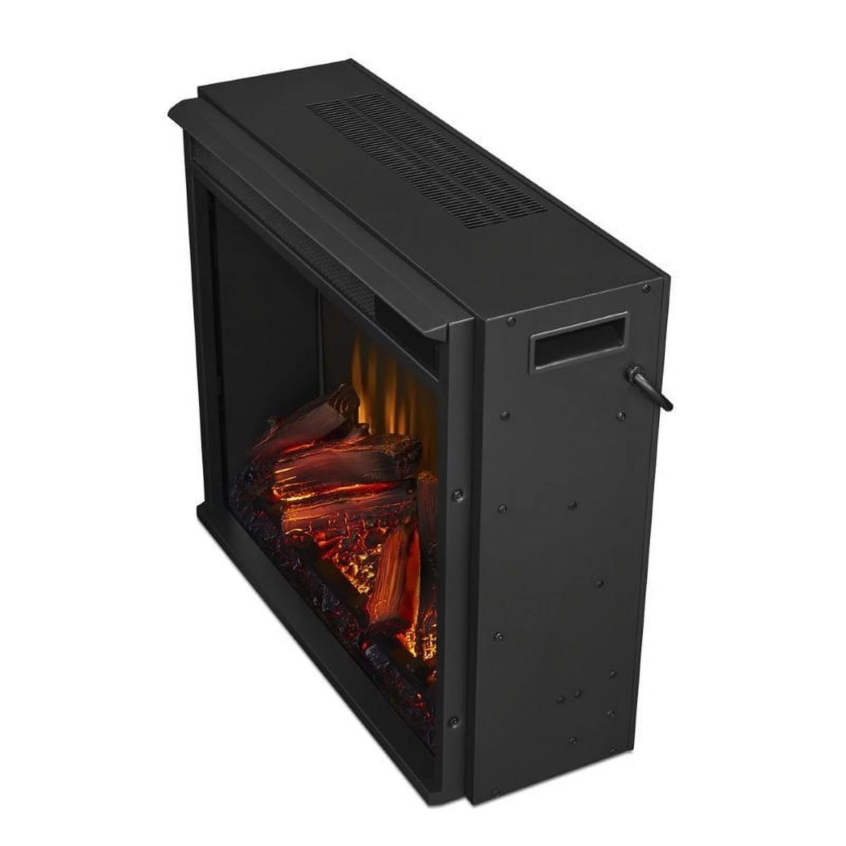 Oak Wood Electric Corner Fireplace U282