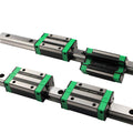 Linear Rail 2X HGR20-1000mm Slide Guideway + 4X HGH20CA Bearing Block Carriage for DIY CNC M2714