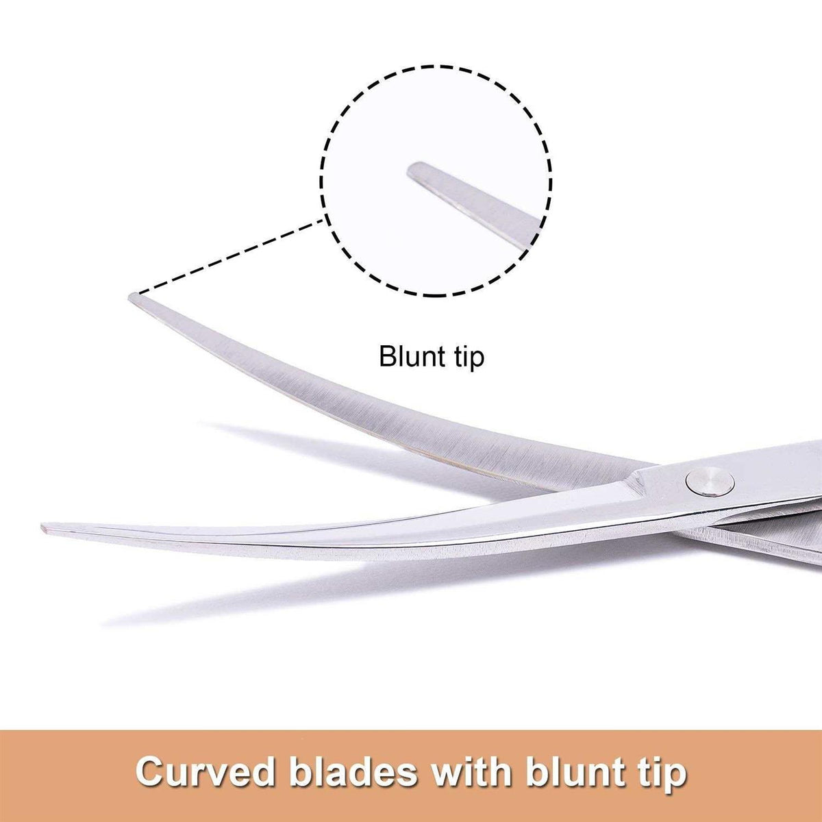 Pet Grooming Scissors with Round Blunt Tip C892